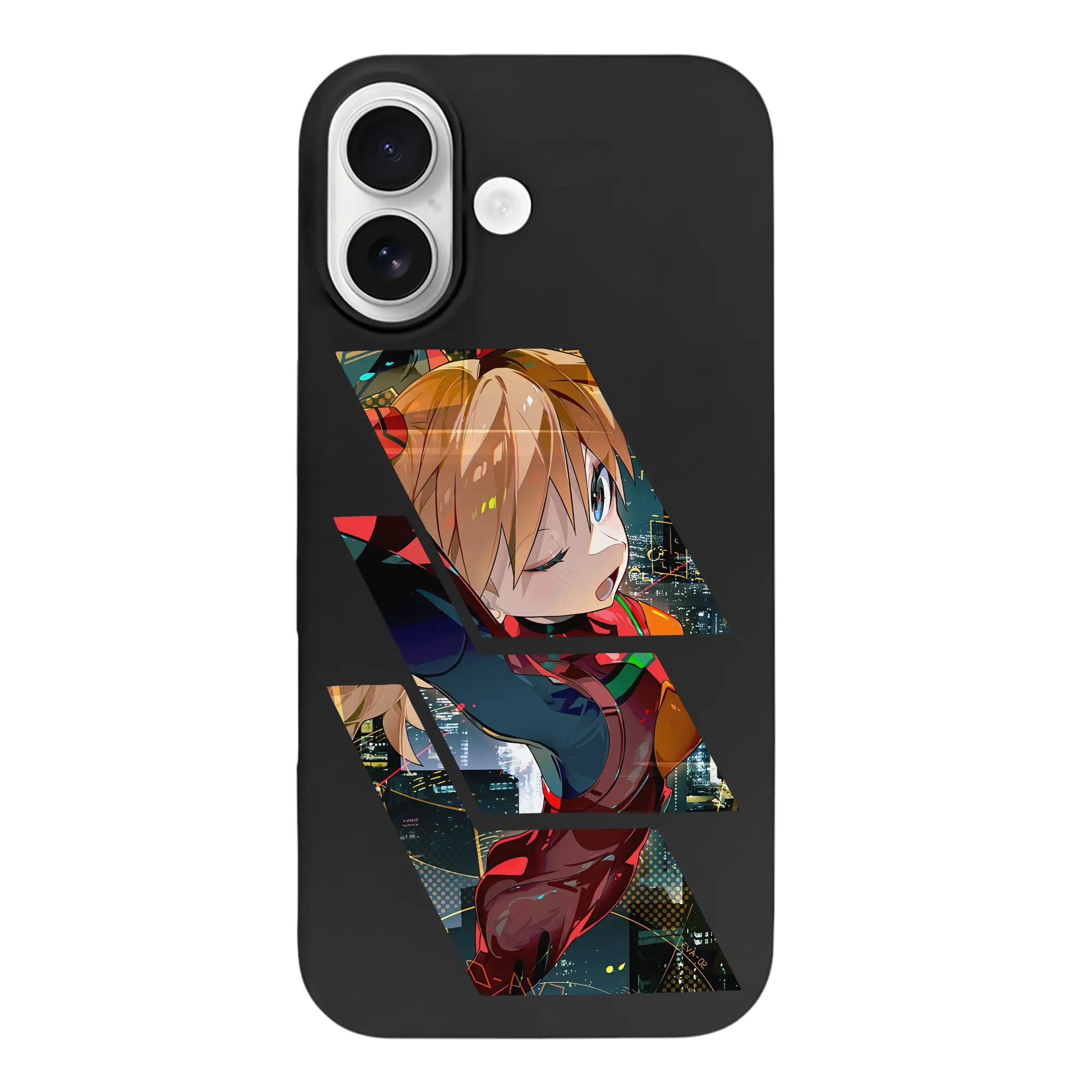 エヴァンゲリオン グッズ,アスカ·ラングレー - iPhone 17 シリーズ シリコンケース 薄型 耐衝撃 指紋防止 ソフトタッチカバー 精密フィット 傷防止 保護ケース iPhone 17/17 Air/17 Pro/17 Pro Max 対応